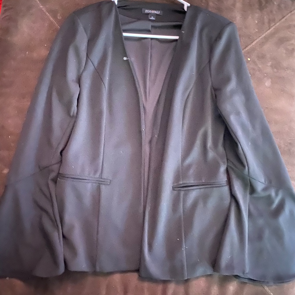 Black suit jacket